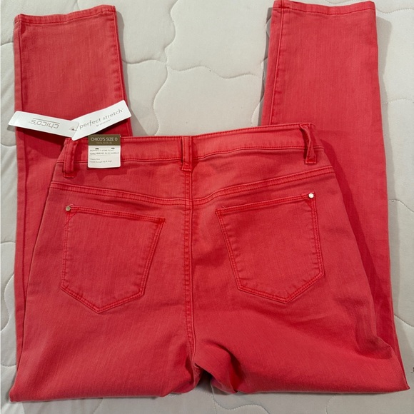 Chico’s perfect stretch girlfriend slim ankle size 0 (4) NWT - Picture 3 of 5
